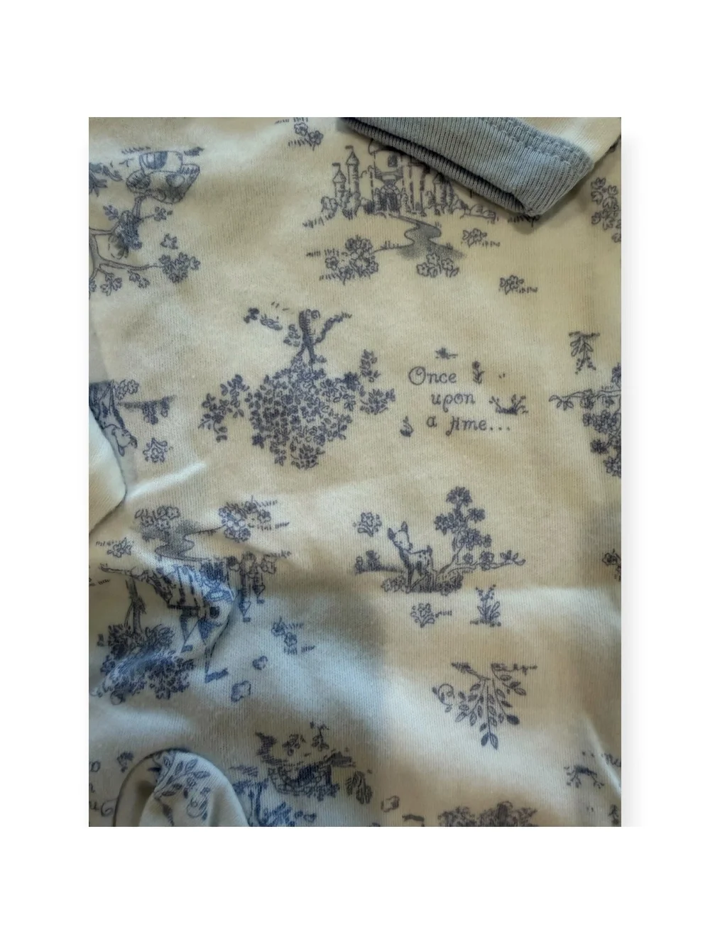 Set of 3 Baby Girl Footed Pajamas Sleepers, 3 Months, Floral and Storybook Print
